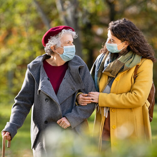 The mucous membrane in seniors needs special protection.